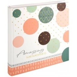 Walther Album-livre MX-485-R Amazing Memories 30x30cm saumon