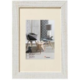 Walther cadre en bois HO824V Home 18x24cm blanc polaire