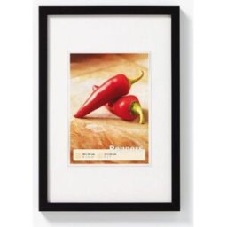 Walther Cadre en bois BP015B Peppers 10x15 noir