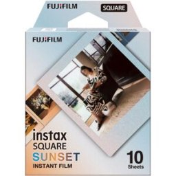 FUJI INSTAX Film Fujifilm Instax Square Sunset Rainbow WW1