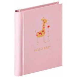 Walther MA-148-R Album à pochettes Baby Animal rose pour 30 photos