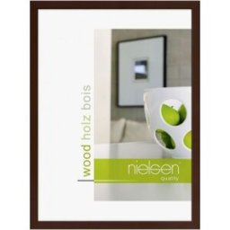 Nielsen cadre en bois 6532006 Quadrum 13x18cm wengé