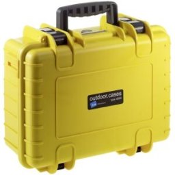 B&W International B&W; Case Type 4000 SI jaune avec insert en mousse
