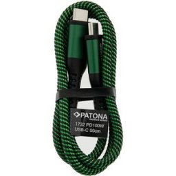 PATONA Premium PD 100W câble USB-C vers USB-C 50cm