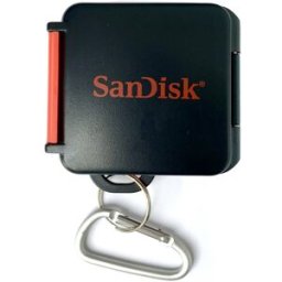SanDisk Petit boîtier mémoire pour carte SD
