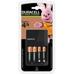Duracell CEF14 Chargeur de piles pour 4xAA/AAA