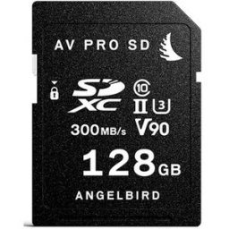 Carte SD Angelbird 128GB V90 AV PRO UHS-II