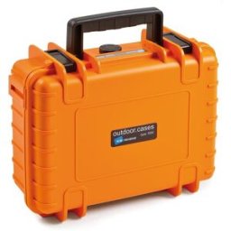 B&W International B&W; Case Type 1000 SI orange avec insert en mousse