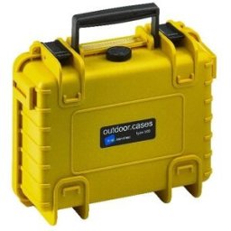 B&W International B&W; Case Type 500 jaune avec insert en mousse