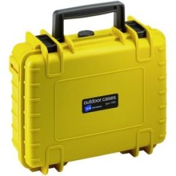 B&W International B&W; Case Type 1000 SI jaune avec insert en mousse