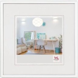 Walther Cadre plastique KV010W New Lifestyle 10x10cm blanc