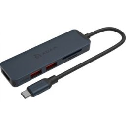 ADAM Elements A05 bleu nuit Hub USB-C 3.1 5in1 HDMI,USB-A,SD,microSD