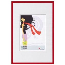 Walther Cadre plastique KV025R New Lifestyle 20x25cm rouge