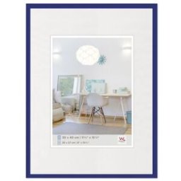 Walther Cadre plastique KV040L New Lifestyle 30x40cm bleu