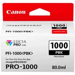 Canon PFI-1000PBK Encre photo noire
