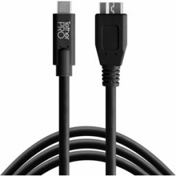 Tether Tools Tether Pro USB 3.0 Typ C an USB 3.0 Micro-B 4,6m schwarz