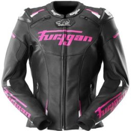 Blouson RAPTOR LADY FURYGAN Noir-Blanc-Rose female