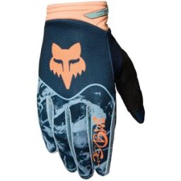 Gants cross 180 IMAGE PRINT FOX bleu/orange