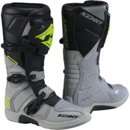 Bottes quad TRACK T2 KENNY gris/noir/jaune unisex