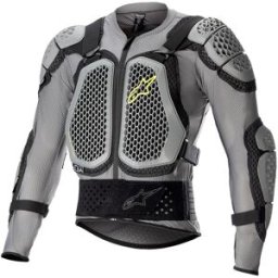 Gilet de protection BIONIC ACTION V2 ALPINESTARS gris/noir/jaune fluo unisex