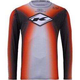 Maillot cross TRACK FOCUS KENNY gris/orange/noir male