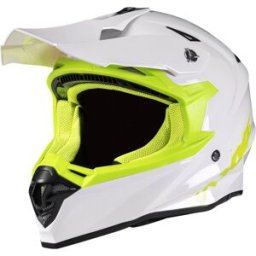 Casque cross Sludge MAXXE Blanc