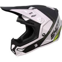 Casque cross CORE FAST SHOT noir/perle