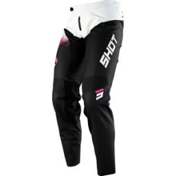 Pantalon Cross KID VERSUS SHOT rose noir blanc unisex