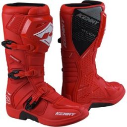 Bottes quad TRACK T2 KENNY rouge unisex