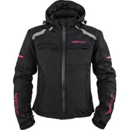 Blouson BE STREET SOFTSHELL LADY BLH NOIR ROSE female