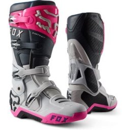 Bottes cross INSTINCT FOX gris/rose/noir unisex