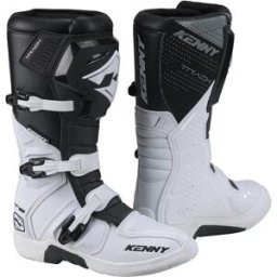 Bottes quad TRACK T2 KENNY blanc/noir unisex