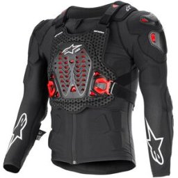 Gilet de protection BIONIC XTR PLASMA ALPINESTARS noir/rouge unisex