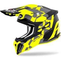 Casque STRYCKER XXX AIROH Jaune mat