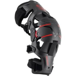Genouillères RK-1 PLASMA ALPINESTARS noir/rouge