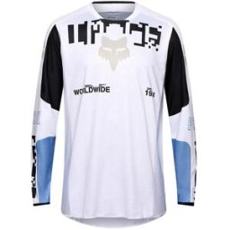 Maillot cross 180 DIGI IMAGE FOX blanc/noir/bleu male