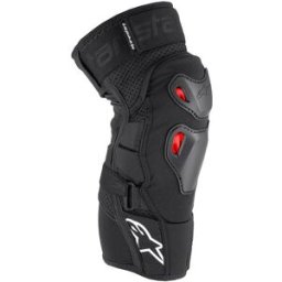 Genouillères BIONIC PRO PLASMA ALPINESTARS noir/rouge