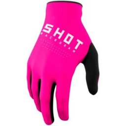 Gants cross KID RAW SHOT rose/noir unisex