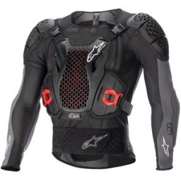 Gilet de protection BIONIC PLUS V2 ALPINESTARS noir/anthracite/rouge unisex