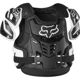 Gilet de protection RAPTOR FOX Noir/Blanc unisex
