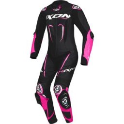 Combinaison VORTEX 3 LADY IXON noir/blanc/rose female