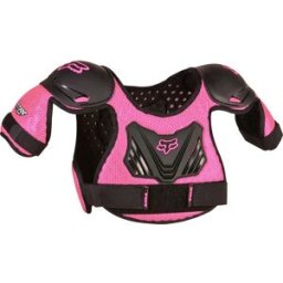 Gilet de protection PEEWEE TITAN ROOST DEFLECTOR KID FOX rose/noir unisex