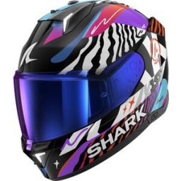 Casque SKWAL i3 SPEED-FANCY SHARK Black White Orange