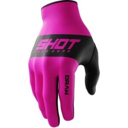 Gants cross DRAW KID SKY SHOT rose/noir unisex