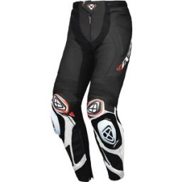 Pantalon cuir VORTEX 3 PT IXON noir/blanc male