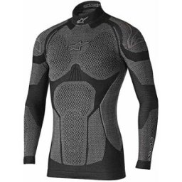 SOUS-PULL thermique d'hiver RIDE TECH WINTER TOP ALPINESTARS Noir/Gris male