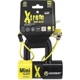 Bloque disque alarme BLOCK DISC XTREM MINI ALERT CLASSE SRA + CORDON DE RAPPEL AUVRAY