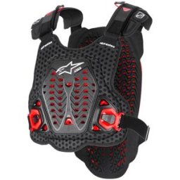Gilet de protection A-5 PLASMA ALPINESTARS noir/rouge unisex
