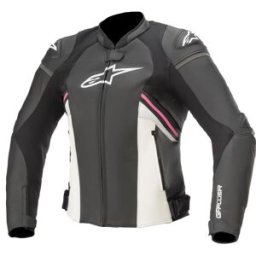 Blouson STELLA GP PLUS R V3 ALPINESTARS Noir/Blanc/Rose female