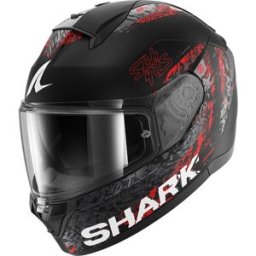 Casque RIDILL 2 SPEED-VIB Mat SHARK Black Anthracite Red